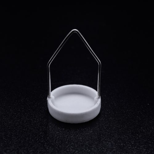 100µL Ceramic sample pan with Platinum stirrup for TA TGA Q50,500