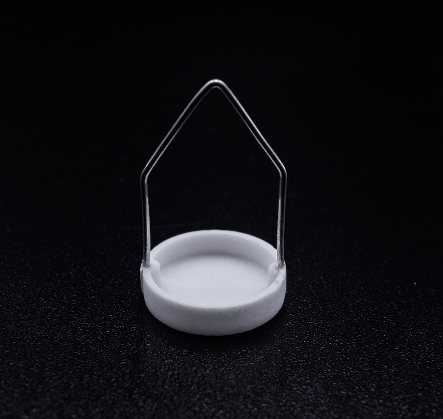 100µL Ceramic sample pan with Platinum stirrup for TA TGA Q50,500