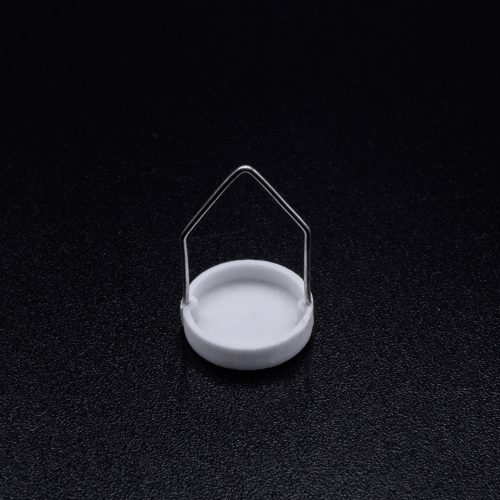 100µL Ceramic sample pan with Platinum stirrup for TA TGA Q5000,TGA 55,550,5500