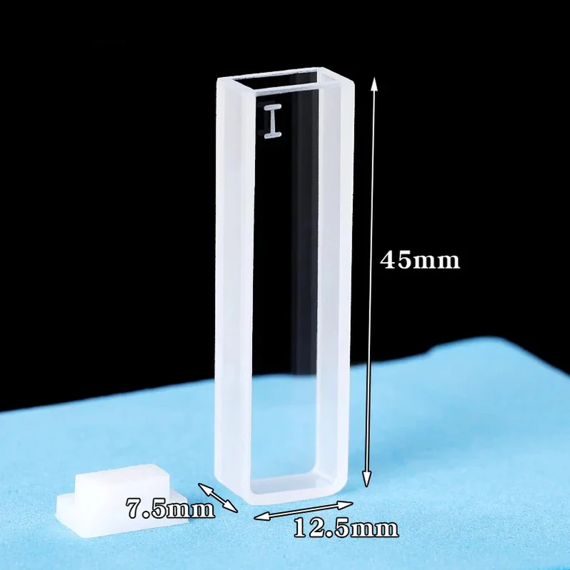 1.75ml Infrared Quartz Cuvette 5mm Spectrophotometry Cells