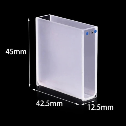 14ml Infrared Quartz Cuvette 40mm Spectrophotometry Cuvette