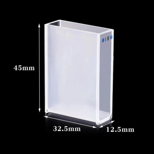 10.5ml Infrared Quartz Cuvettes 30mm Quartz Cells
