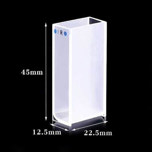 7ml Infrared Quartz Cuvette 20mm Spectrophotometry Cuvette