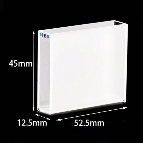 18ml Infrared Quartz Cuvette 50mm Spectrophotometry Cuvette